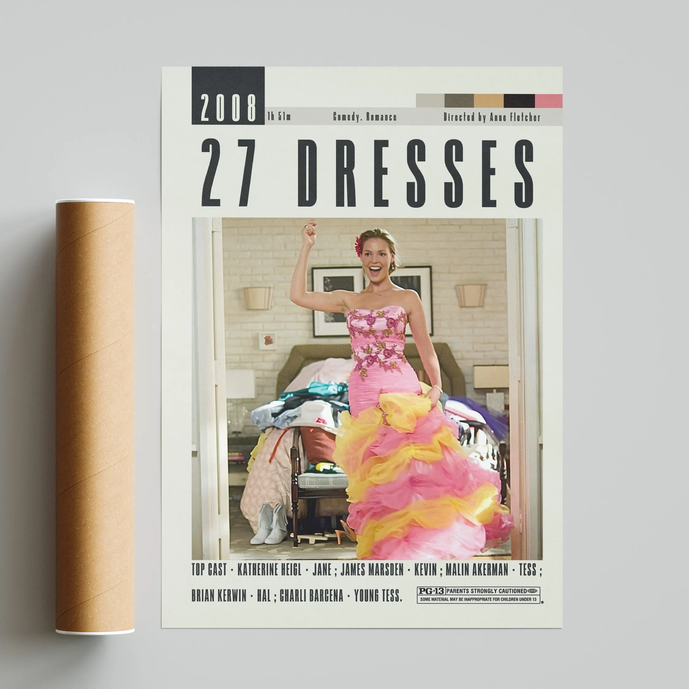 27 Dresses Poster | Anne Fletcher Movies