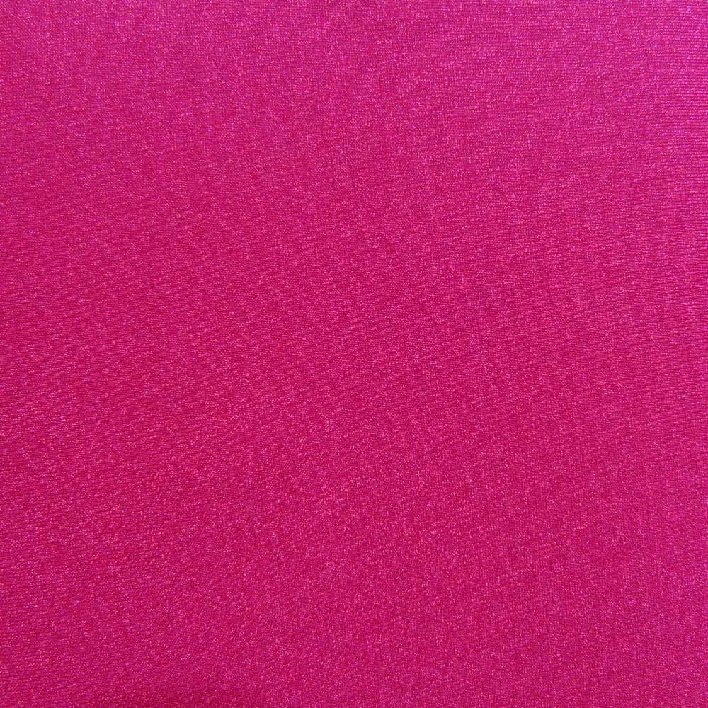 6 x 6 Fashion Fabric Swatch - Stretch Euro Tricot  4-Way - Fushia