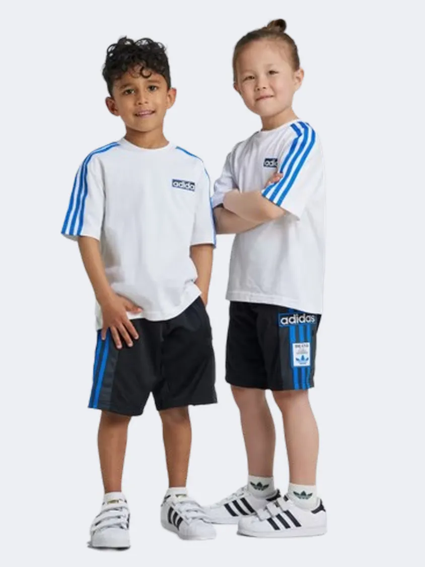 Adidas  Little-Boys Originals Set White/Black/Blue