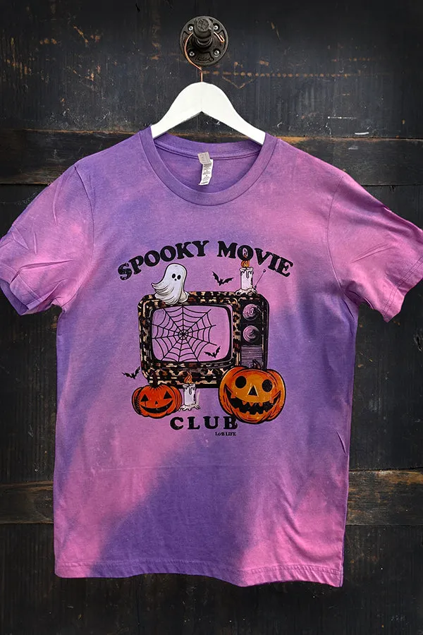 BC BL DTF SPOOKY MOVIE CLUB - BLEACHED PURPLE