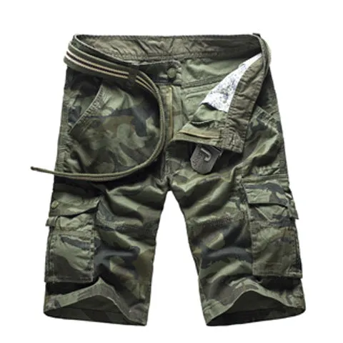 Camouflage Camo Cargo Shorts Men New Mens Casual Male Loose Work Man Military Short Pants Plus Size 29-44