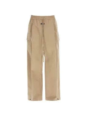 Cargo Trousers in Wool Cotton