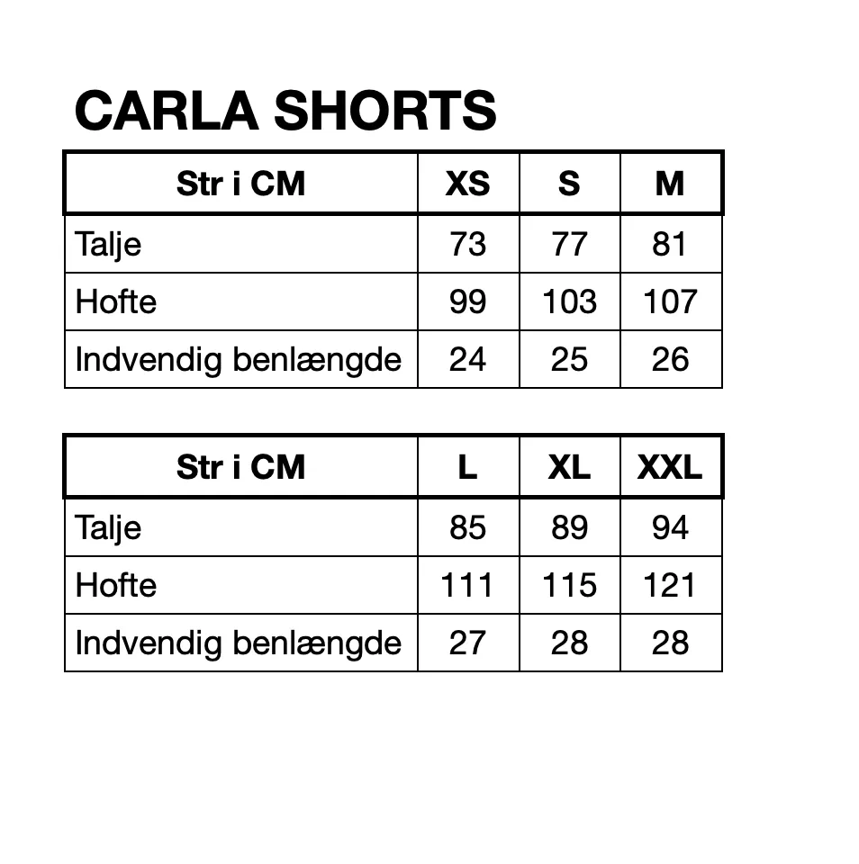 Carla Shorts - Blue