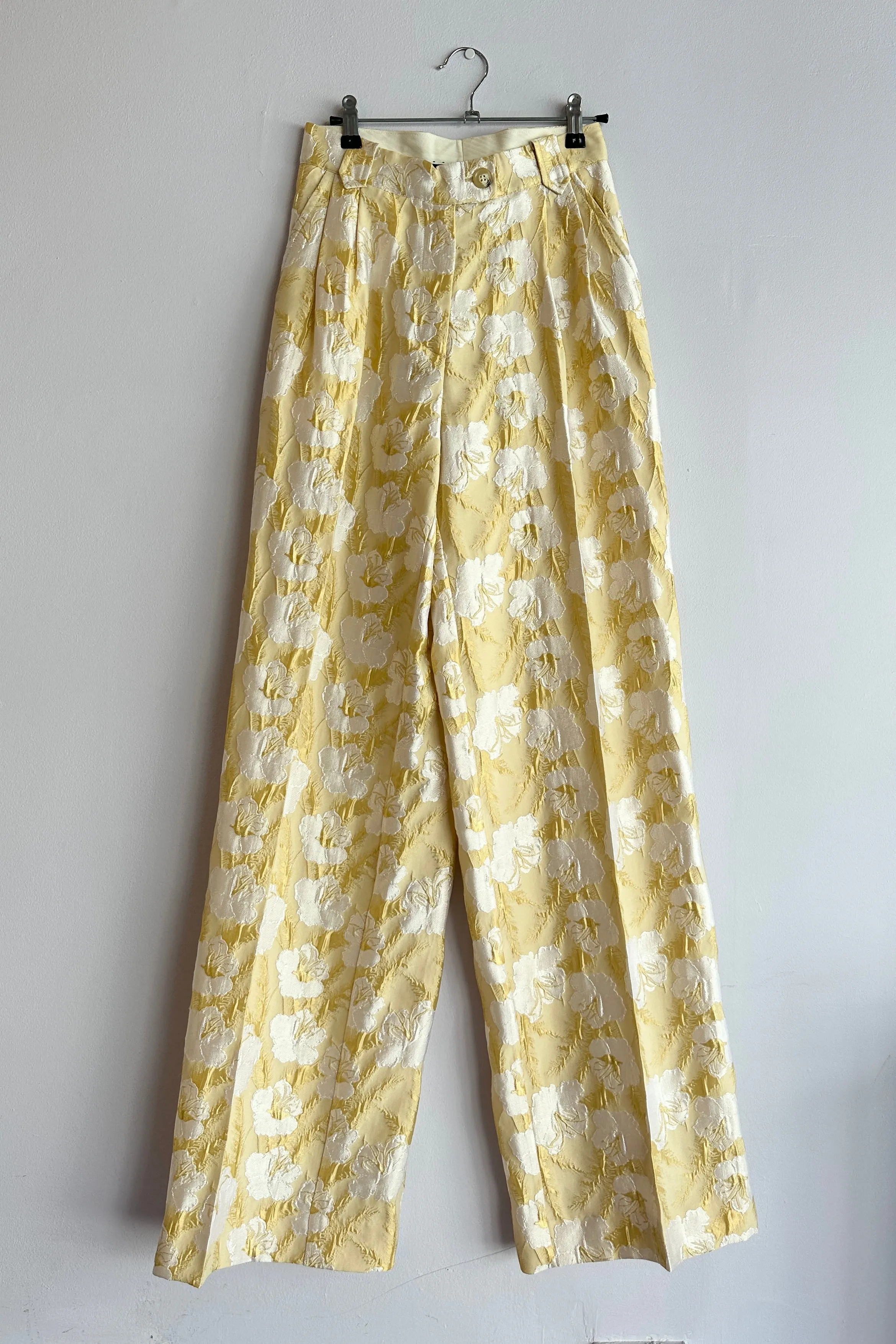 CO|TE - Lara Trouser: Yellow