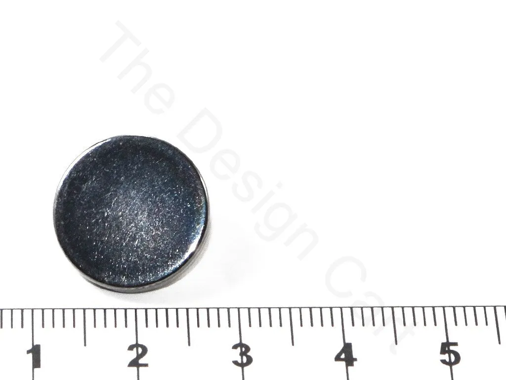 Dark Gray Plain Coat Buttons