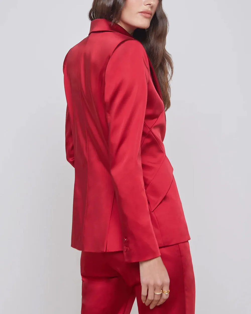 Dark Tango Red Chamberlain Blazer