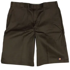 Dickies Men's 13 Inch Loose Fit Multi-Pocket Work Short Dark Brown