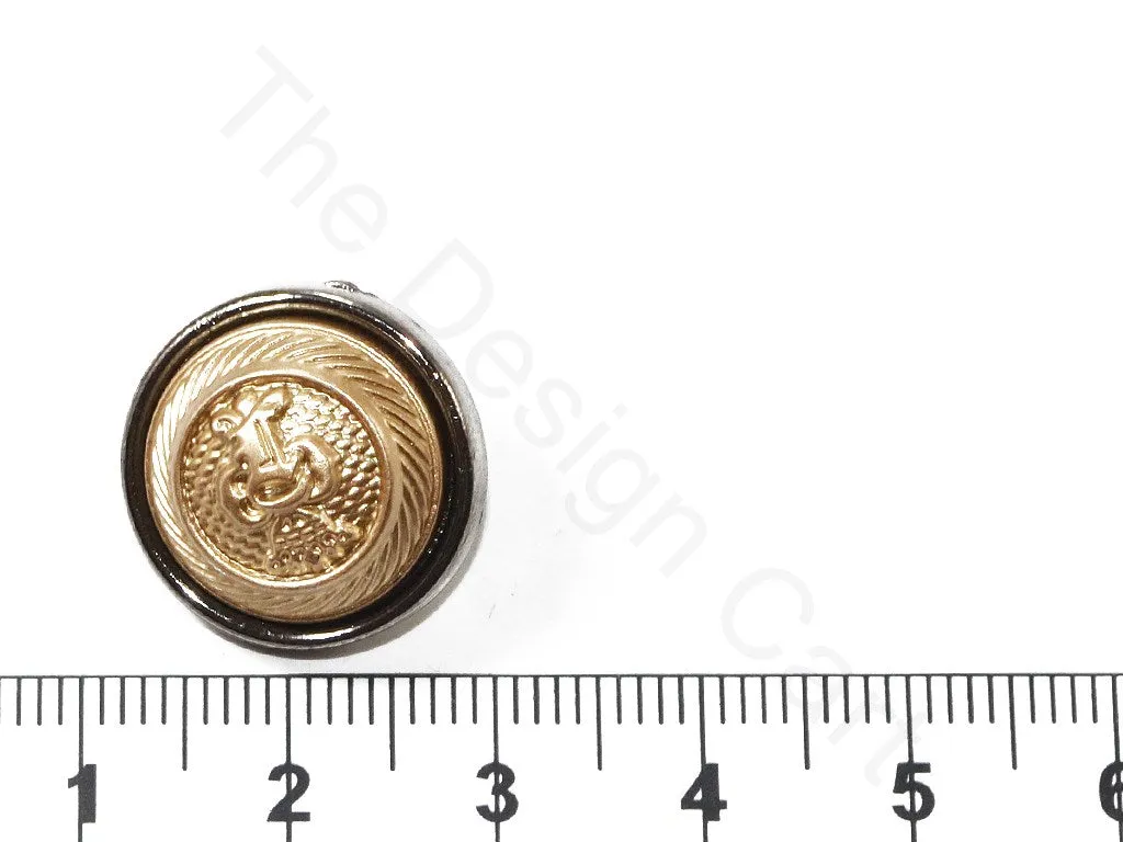 Dull Gold Designer Coat Buttons