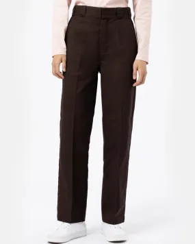 Elizaville Trousers in Dark Brown