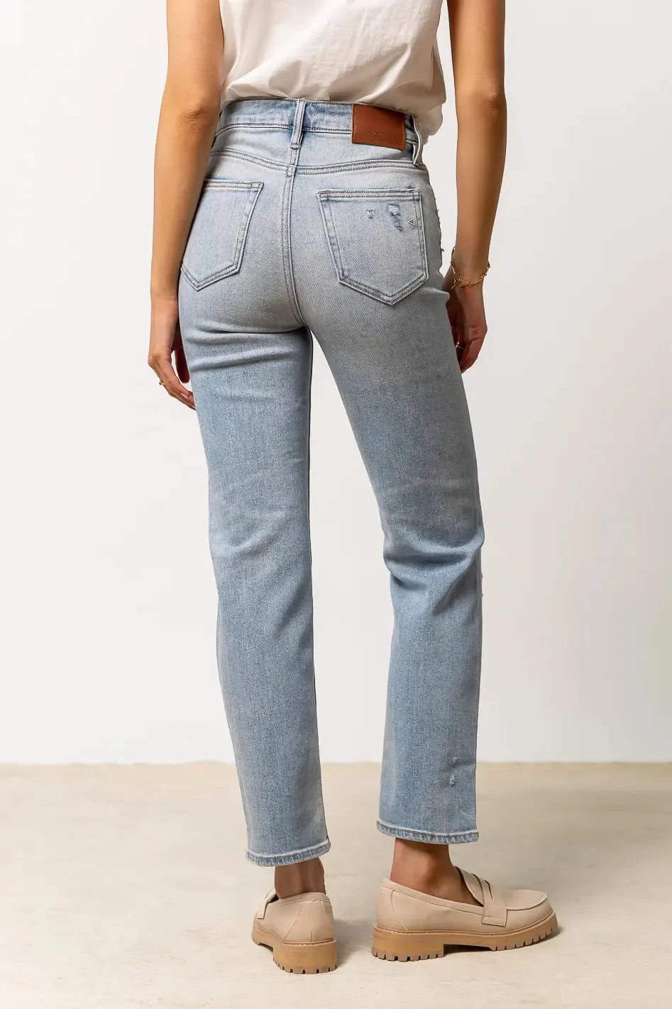 Ellery Distressed Jeans in Light Wash- FINAL SALE