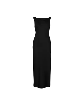 FIREBIRD COWL GOWN BLACK