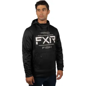 FXR  Black Bone Profish Tech Pullover Hoodie Hoody Fleece Shell DWR Finish