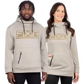 FXR Podium Tech Pullover Hoodie Stone Ops Grey