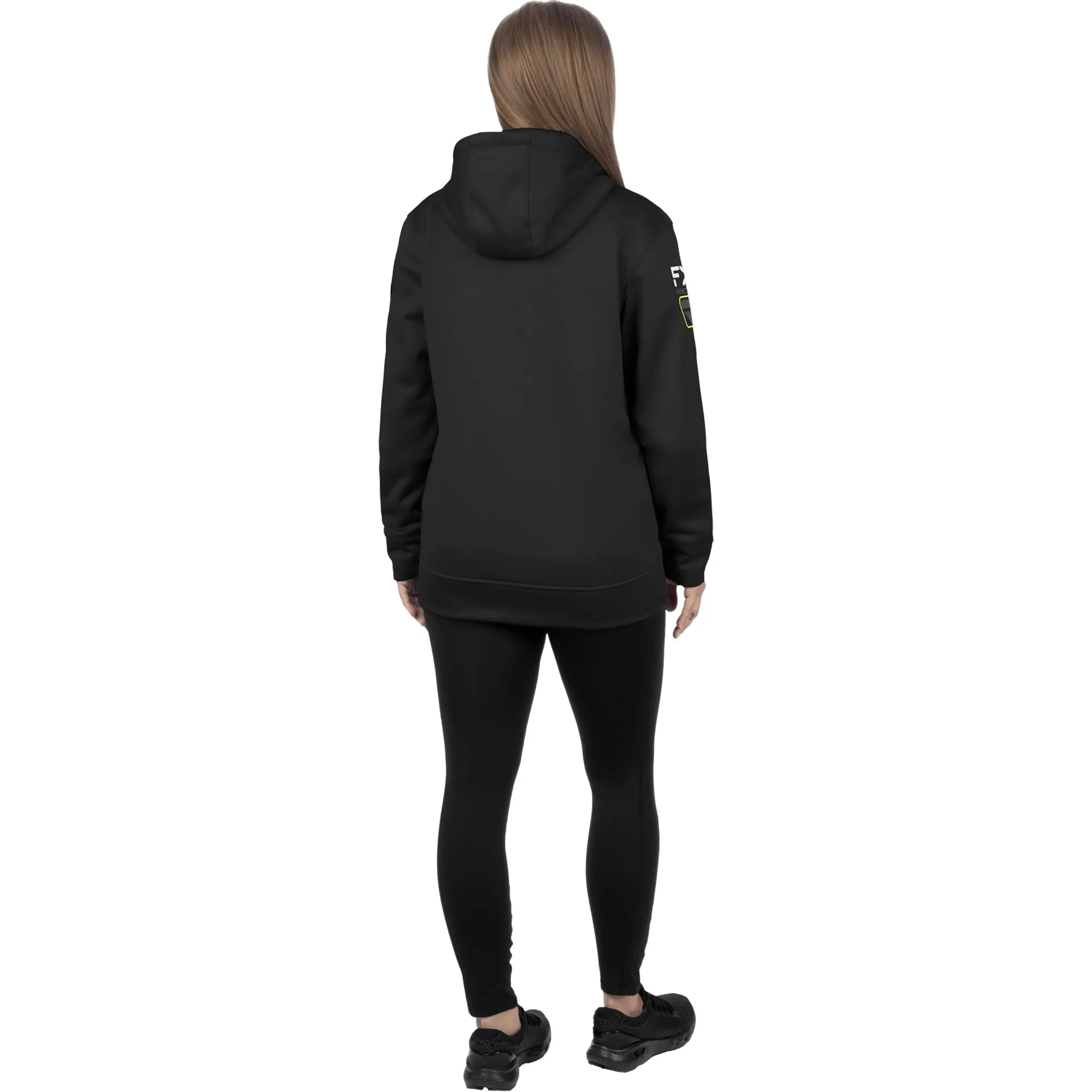 FXR Race Div Tech Hoodie Black/Hi-Vis