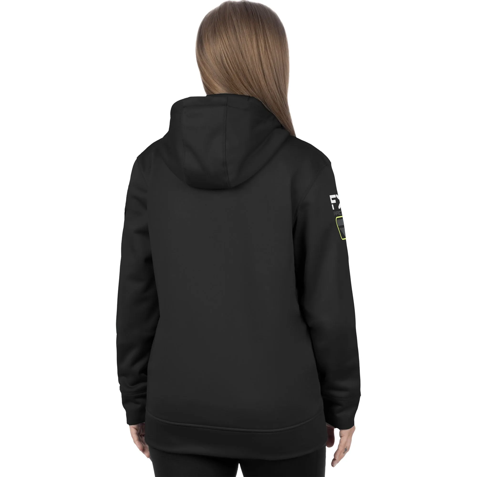 FXR Race Div Tech Hoodie Black/Hi-Vis