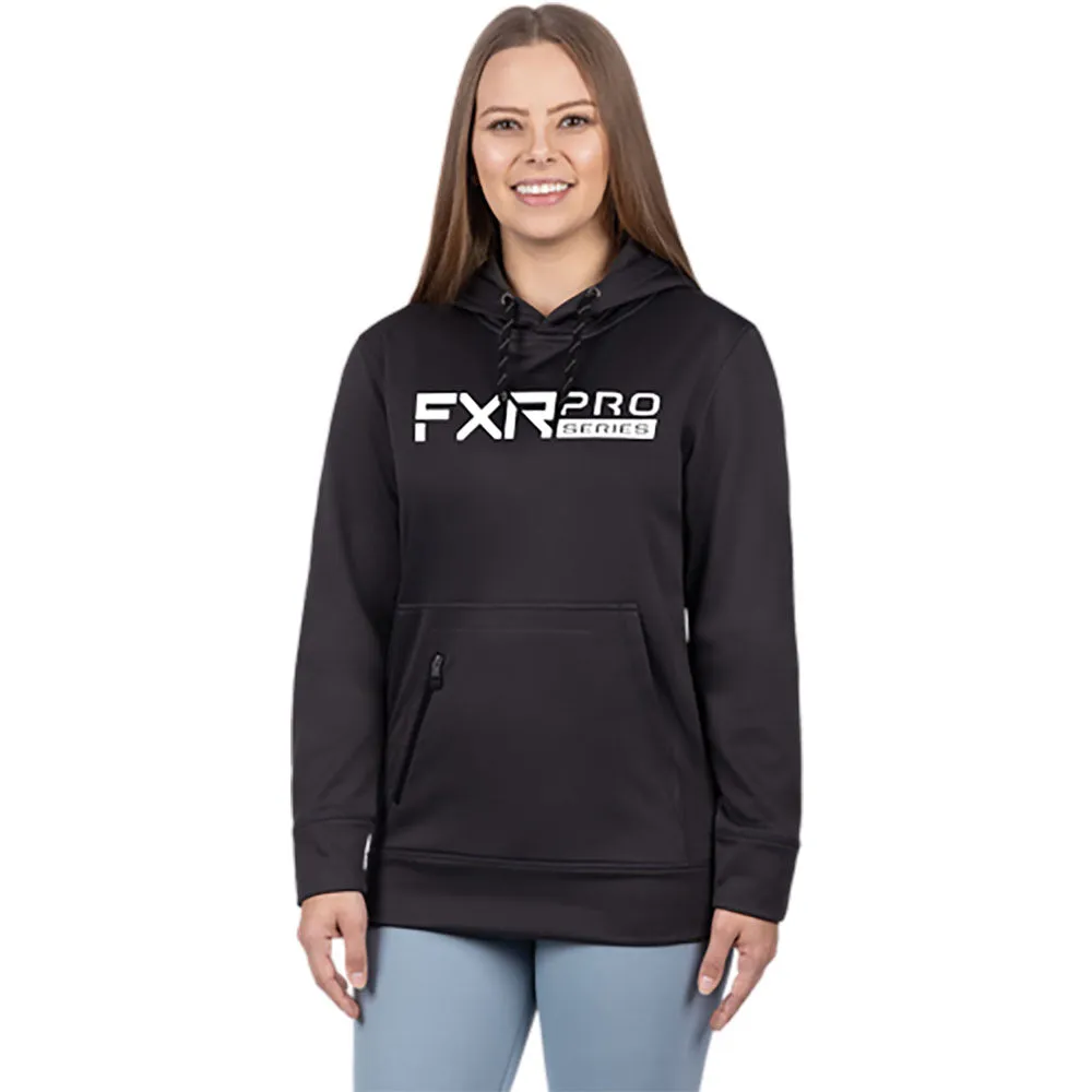 FXR Unisex Pro Tech PO Hoodie Black/White