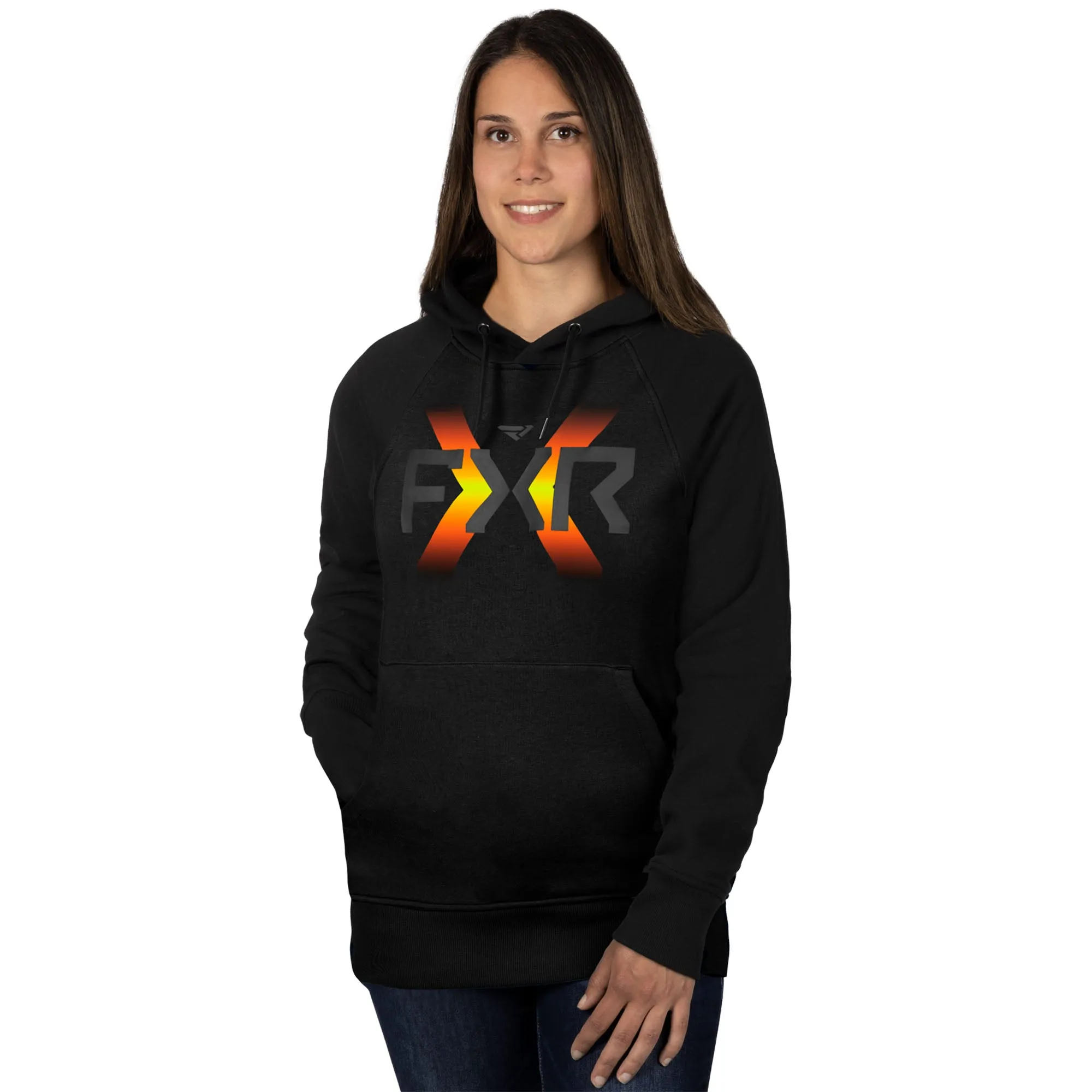 FXR Victory Pullover Hoodie Black/Inferno