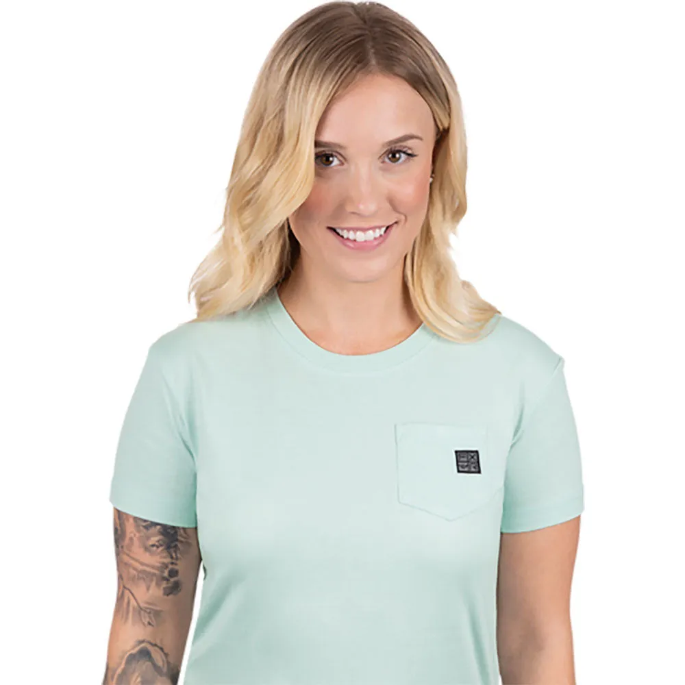 FXR Work Pocket Premium T-Shirt Light Sage Green