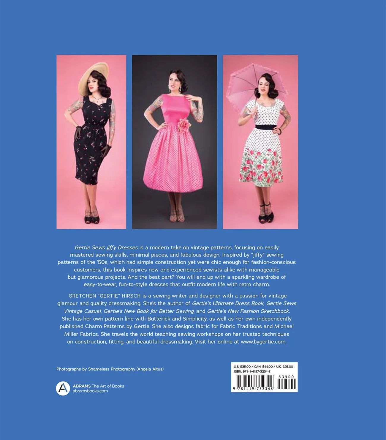 Gertie Sews Jiffy Dresses A Modern Guide to Stitch and Wear Vintage Patterns