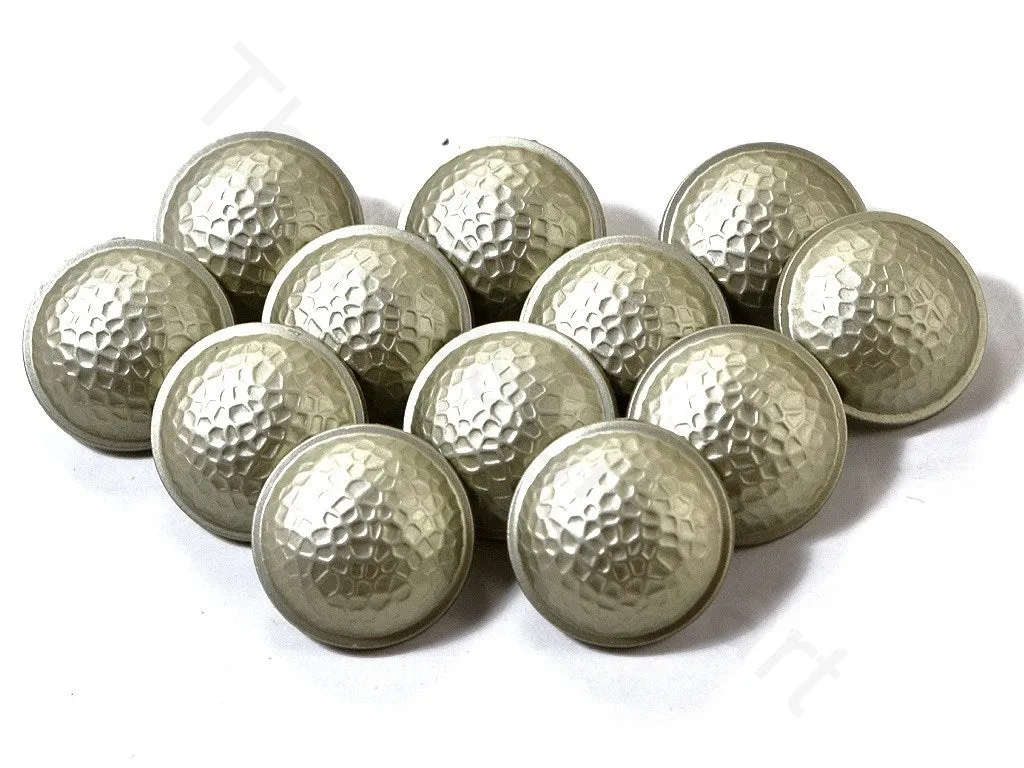 Gray Matte Texture Acrylic Coat Buttons