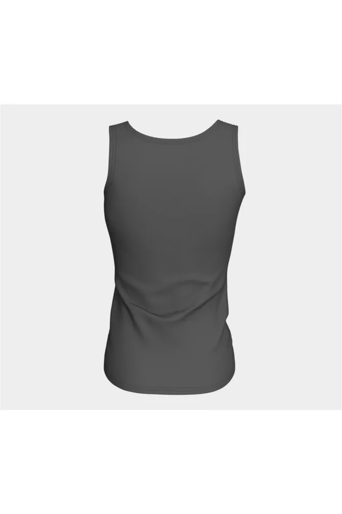 Gray Skies Fitted Tank Top