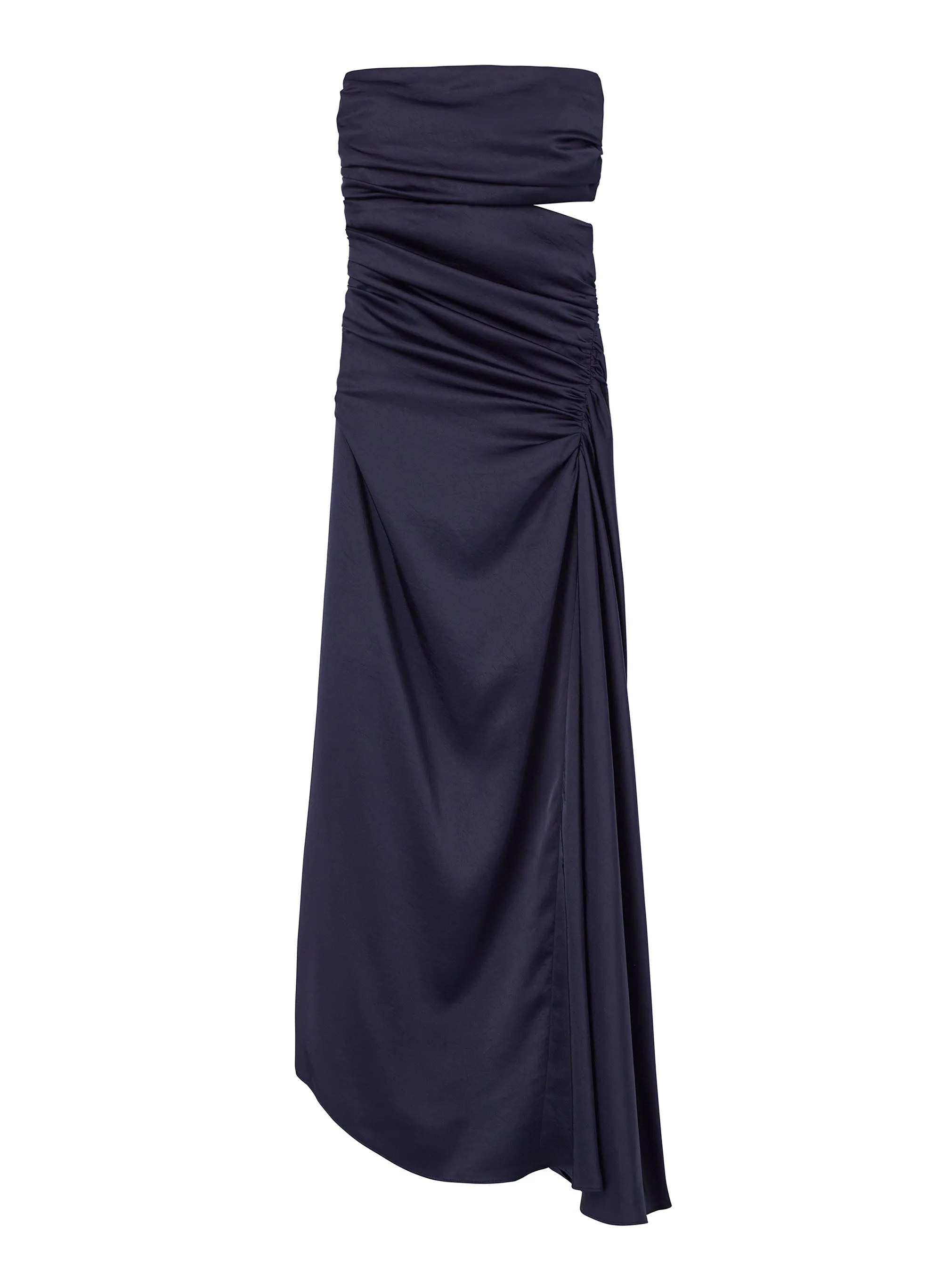 Josefine Strapless Satin Dress