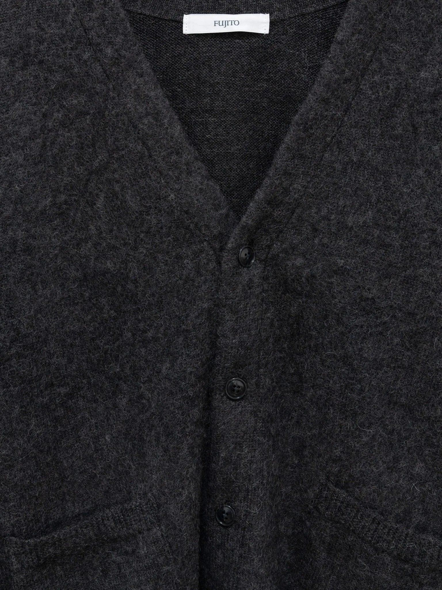 Knit Cardigan - Charcoal