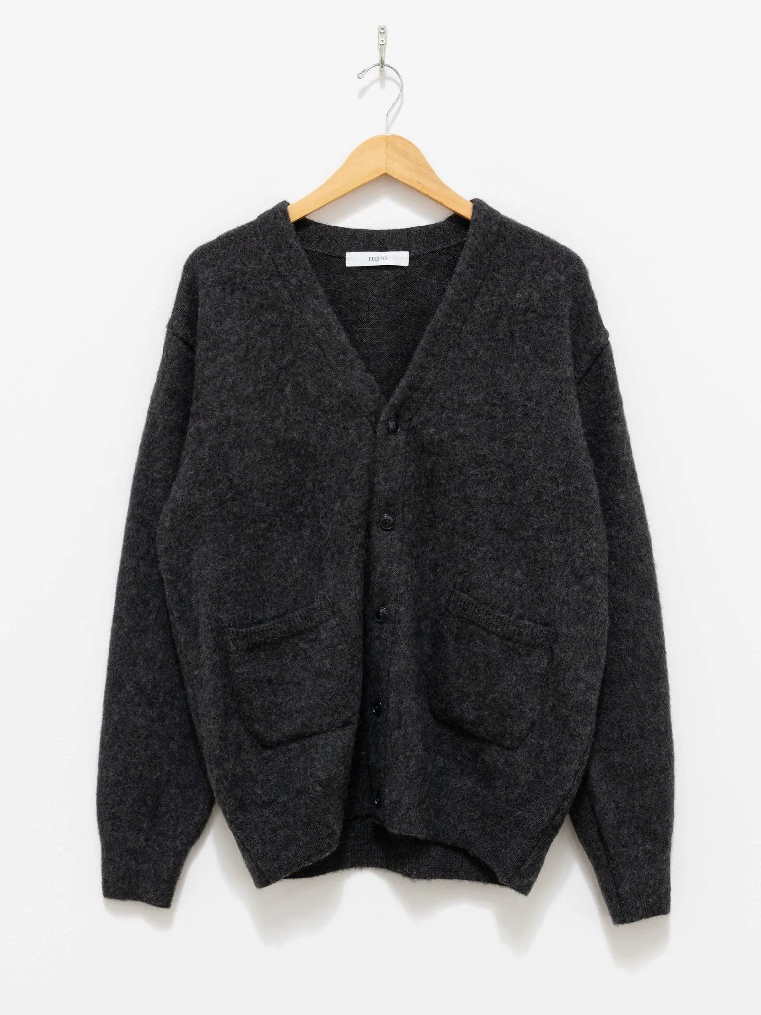 Knit Cardigan - Charcoal