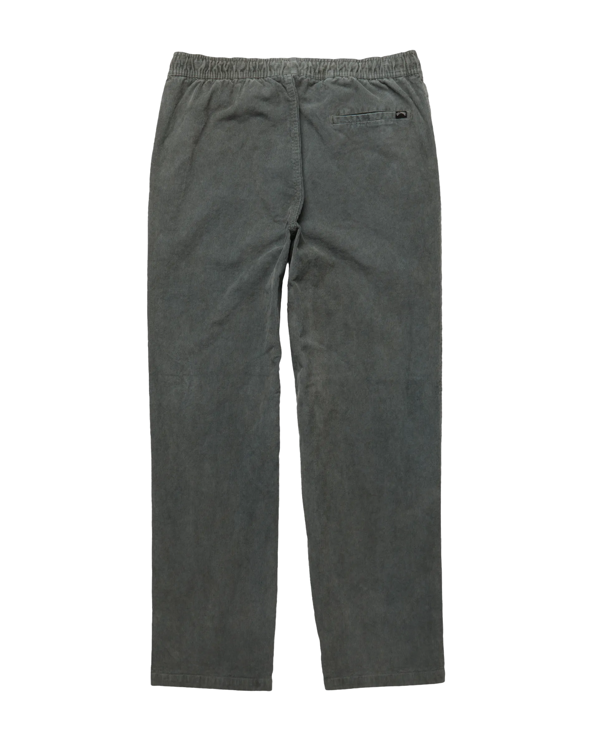 Larry Cord Trousers in Slate Green