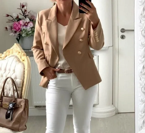 'Leosoxs' Beige Blazer