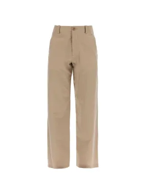 Mathurin Crepe Straight-Leg Trousers