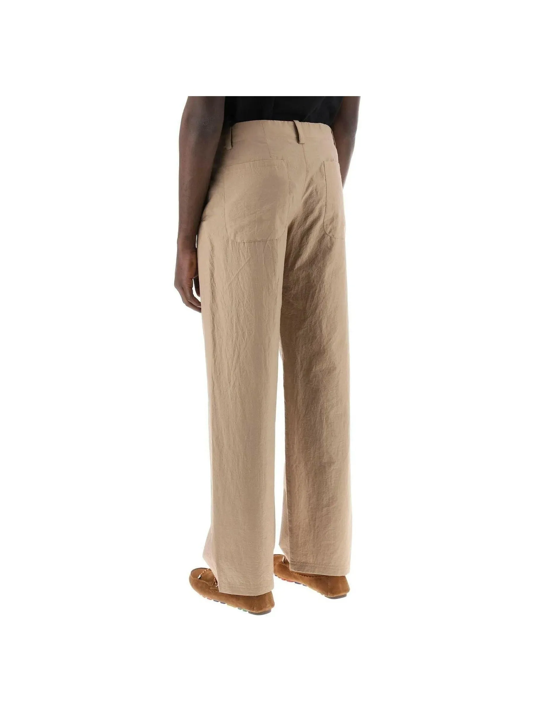 Mathurin Crepe Straight-Leg Trousers