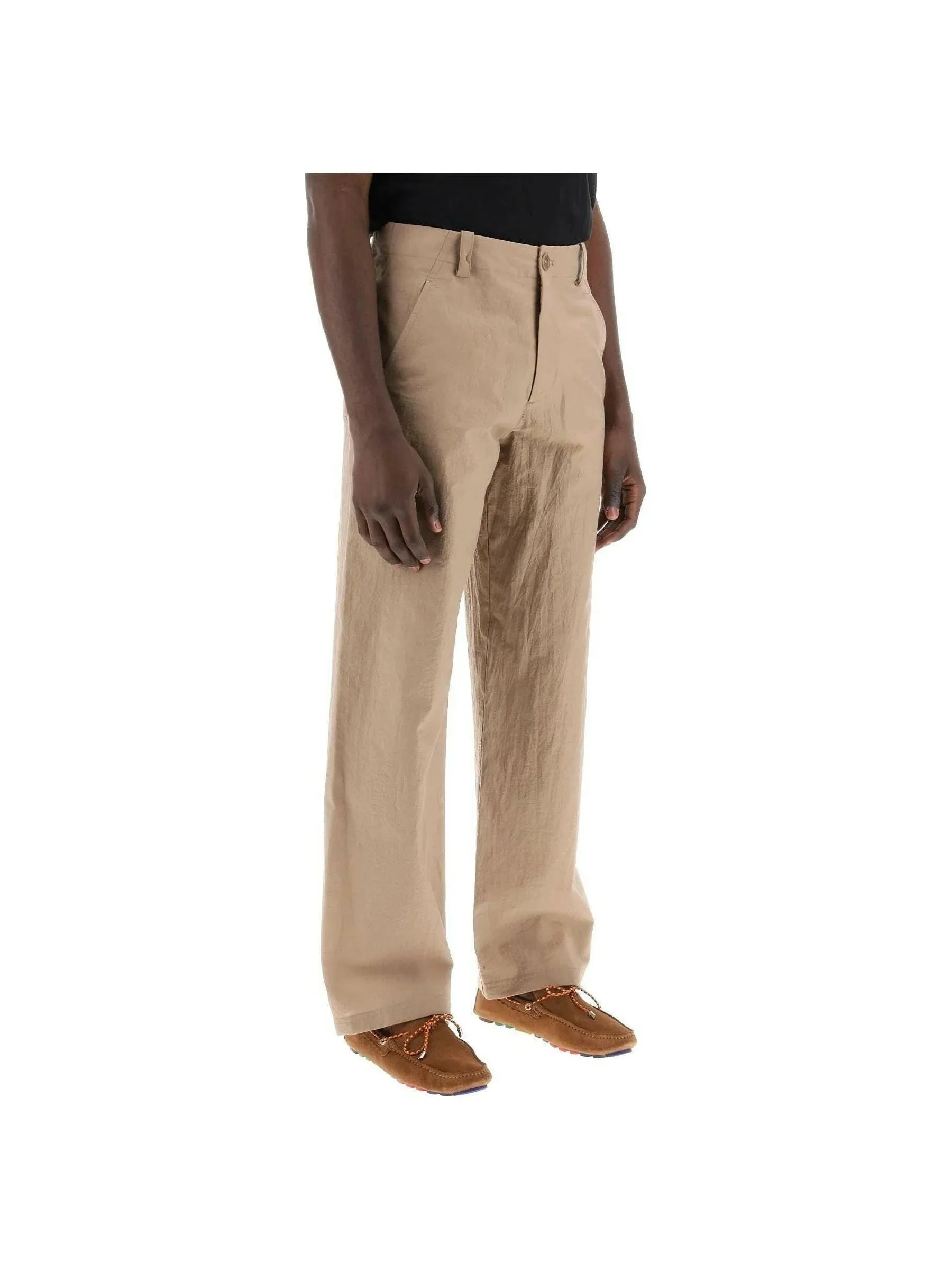 Mathurin Crepe Straight-Leg Trousers