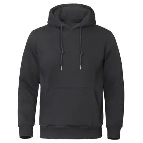 Men's Hoodies - Stylish Fleece Sweatshirts, Casual Streetwear Pullovers, Warm and Comfortable Fashion