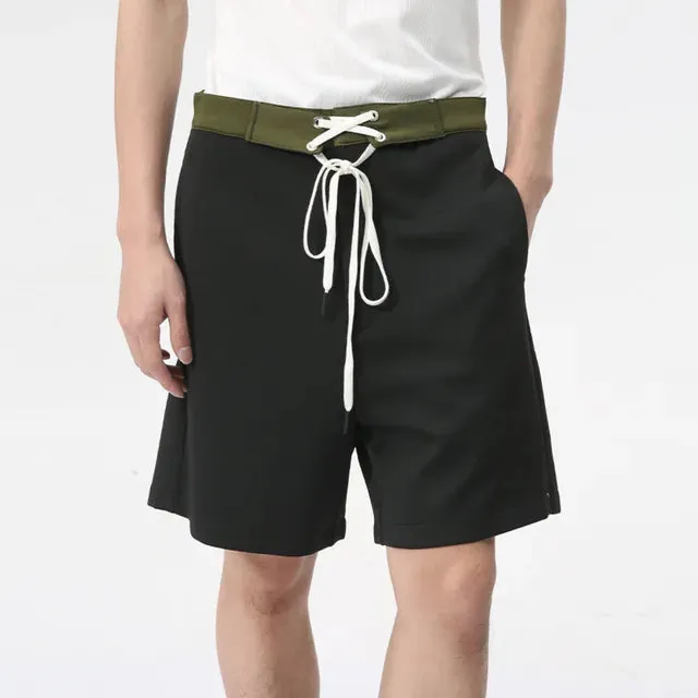 Minimalist Loose Casual Solid Shorts