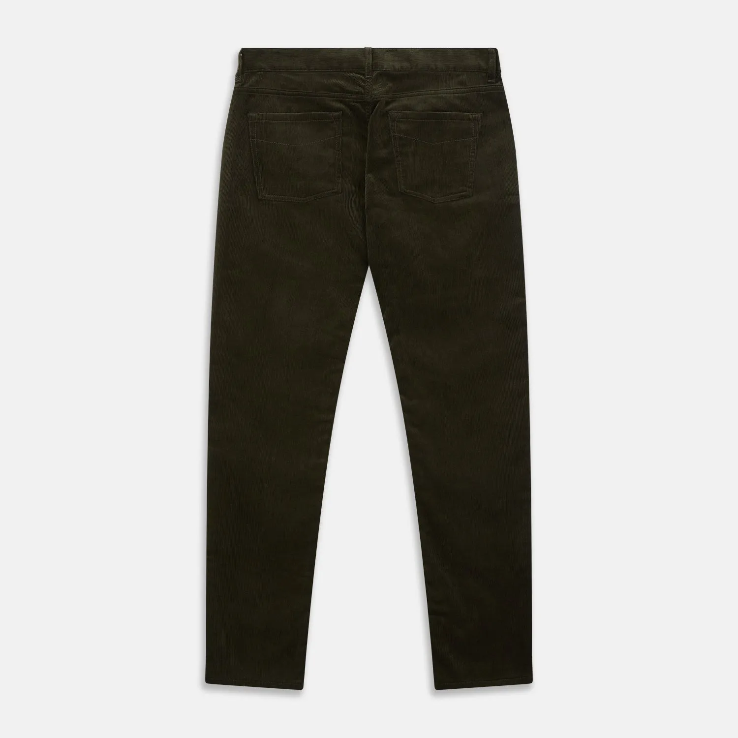 Olive Green Cord Mylo Trousers