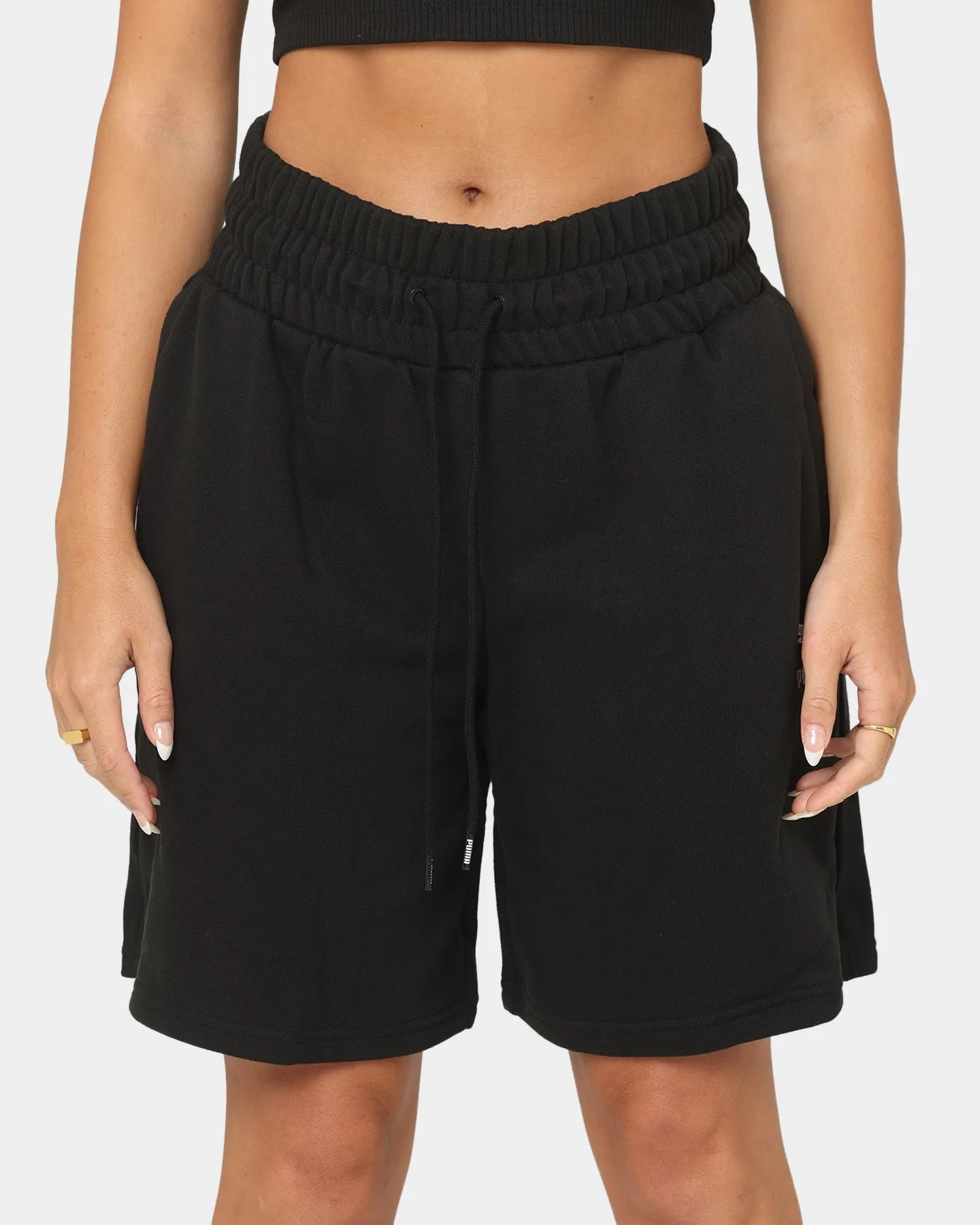 Puma Women's Classics Longline Shorts Black