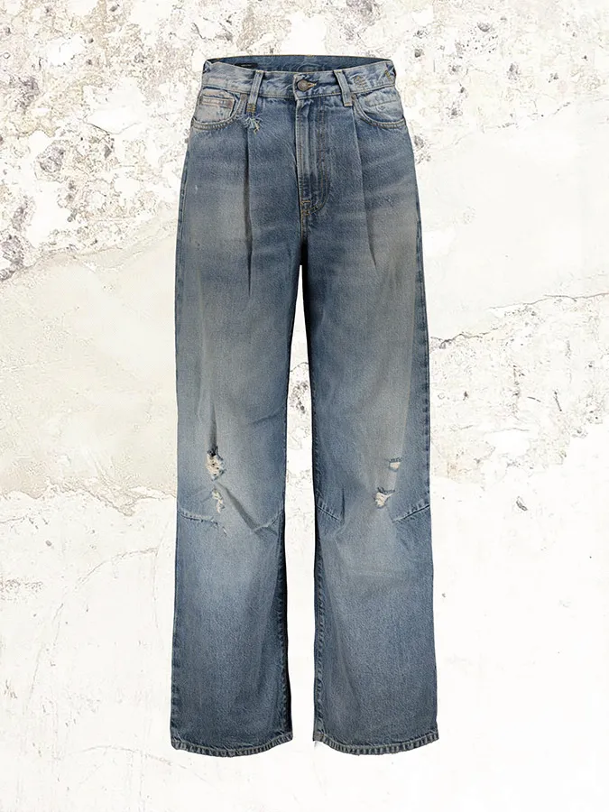 R13 Distressed Boyfriend Jeans