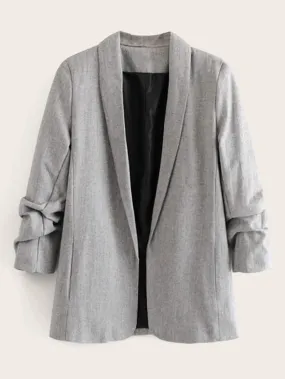 Shawl Collar Space Dye Blazer