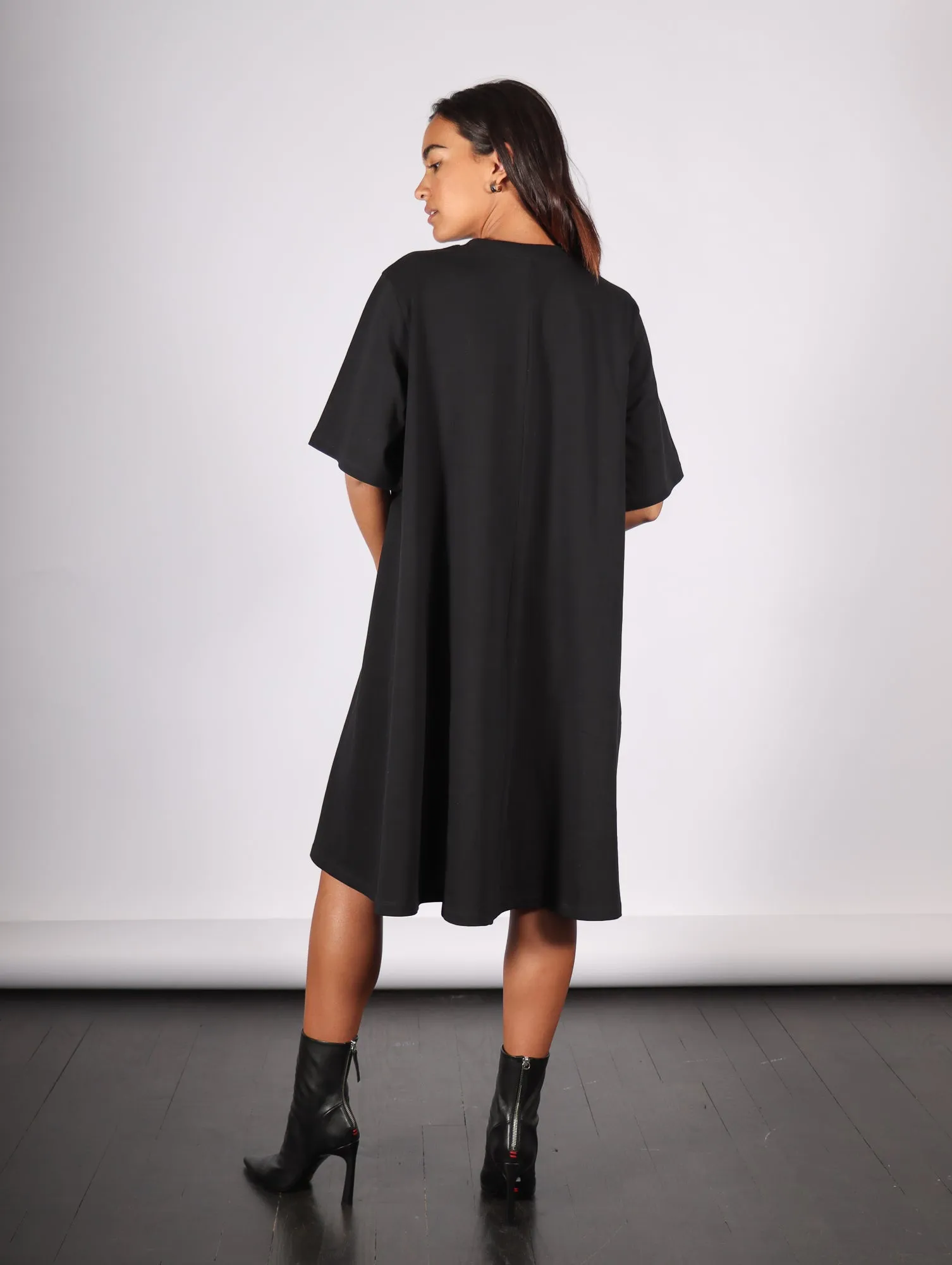 Silhouette Dress in Black by Kowtow