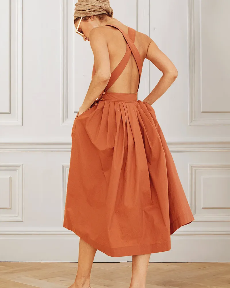 Summer Backless Stylish Dress