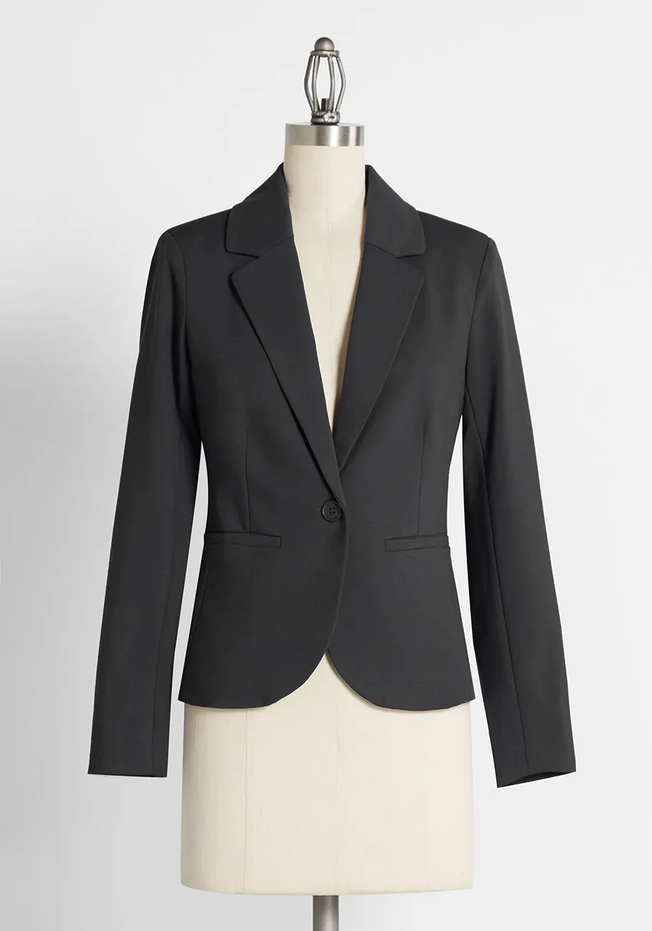 Timeless Tailoring Blazer