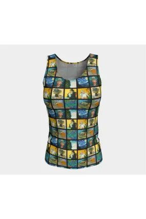 Van Gogh Fitted Tank Top